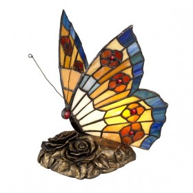 Tiffany Animal Schmetterling Tischleuchte