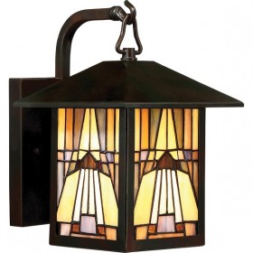Inglenook 1-flammig Outdoor Wandleuchte klein
